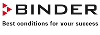 Das Logo von BINDER GmbH